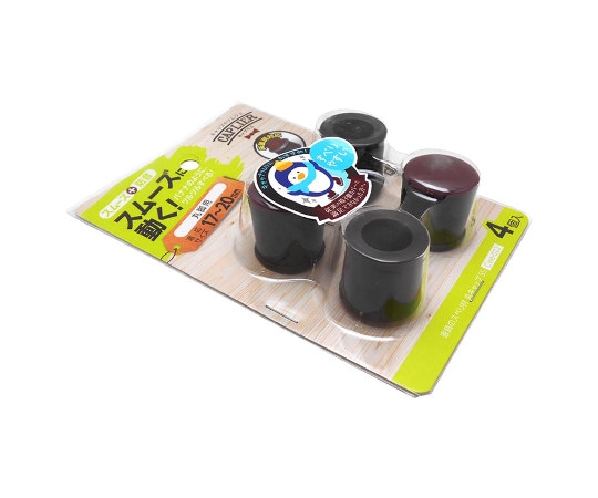 和気産業 家具のスベリ材 丸キャップ SS 4個入Cwe-022 1袋 (ご注文単位1袋) 【直送品】