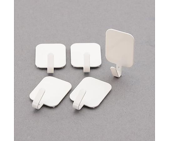 アズワン 0.5kg フック (粘着付/5個) EA638LA-3A 1パック (ご注文単位1パック) 【直送品】