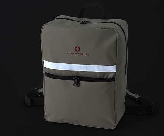 角利産業 非常持出袋 反射テープ付 防炎・撥水タイプ4040 1個 (ご注文単位1個) 【直送品】