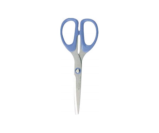 ライオン事務器 ハサミ ステンレスはさみ 青CS-155H 1丁 (ご注文単位1丁) 【直送品】