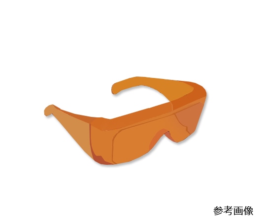 アズワン ハンディ青色LED光源偏光オレンジグラス 1個 (ご注文単位1個) 【直送品】