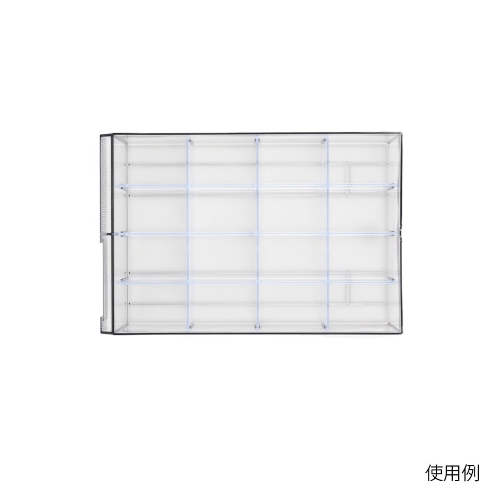 サカセ 仕切板 カセッターA4タイプ用 (引出1段用) タテHA4-001 1枚 (ご注文単位1枚) 【直送品】