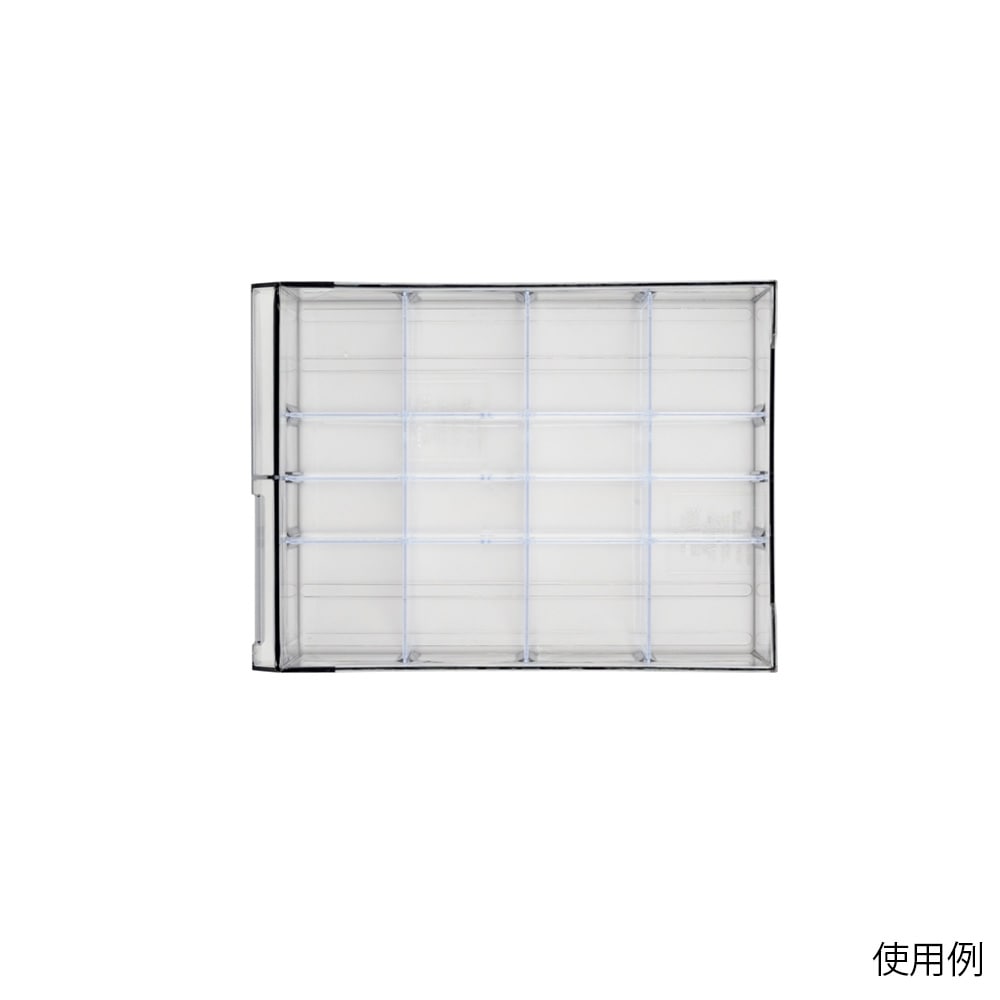 サカセ 仕切板 カセッターB5タイプ用 (引出1段) ヨコHB5-001 1枚 (ご注文単位1枚) 【直送品】