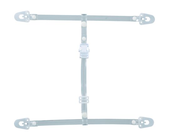 谷沢製作所 ヘルメットあご紐 (透明タイプ) P12T16E 1組 (ご注文単位1組) 【直送品】