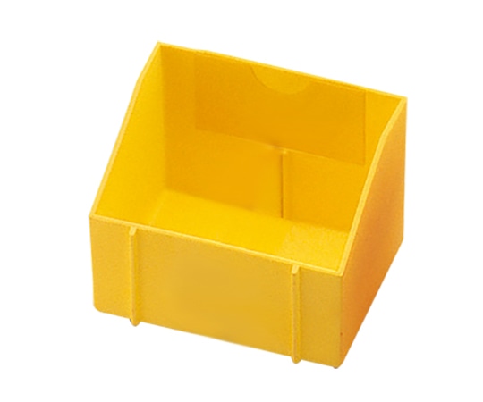 アズワン 個人ケース 81×65×60mm イエローNSM-1Y 1個 (ご注文単位1個) 【直送品】