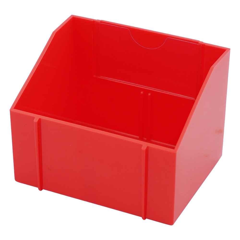 アズワン 個人ケース 81×65×60mm レッドNSM-1R 1個 (ご注文単位1個) 【直送品】