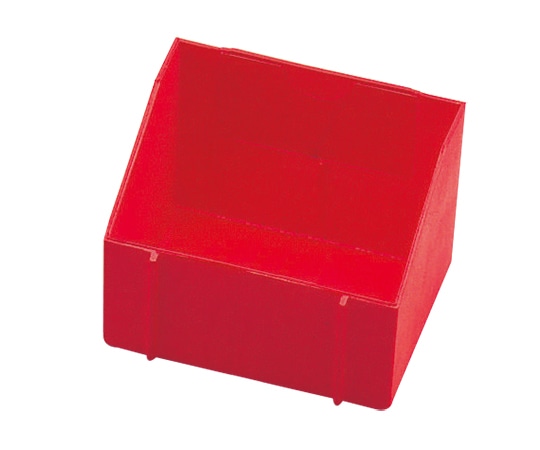 アズワン 個人ケース 81×65×60mm レッドNSM-1R 1個 (ご注文単位1個) 【直送品】