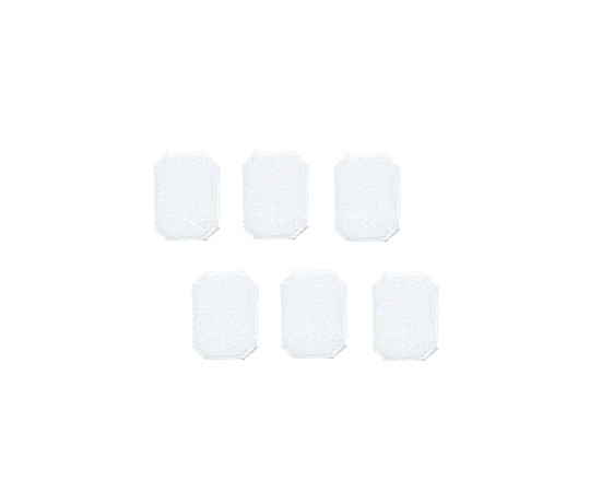 アズワン マグネットマーク (文字なし) ホワイト 6個入JC型 1組 (ご注文単位1組) 【直送品】