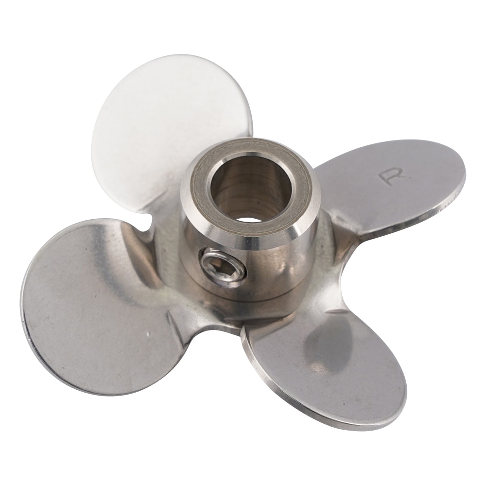 スリーワンモータ 汎用撹拌翼 プロペラR SUSボス付 1個 (ご注文単位1個) 【直送品】