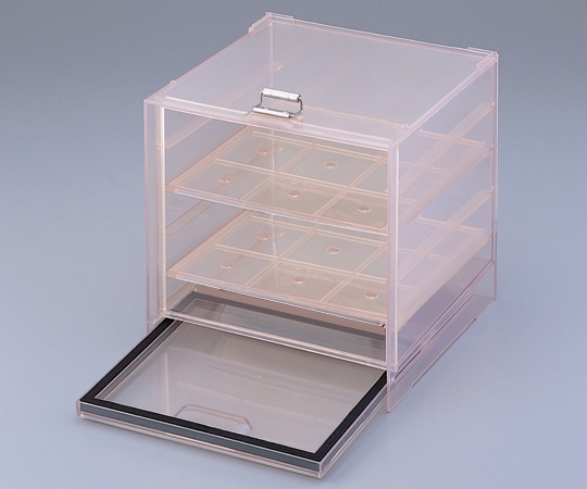 アズワン ユニットデシケーター (非帯電タイプ) 4個セットUD-4ESD 1セット (ご注文単位1セット) 【直送品】