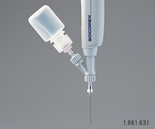 ソコレックス 自給式マイクロピペット (アキュラ) 用 リザーブタンク PTFE製1.861.21T 1個 (ご注文単位1個) 【直送品】