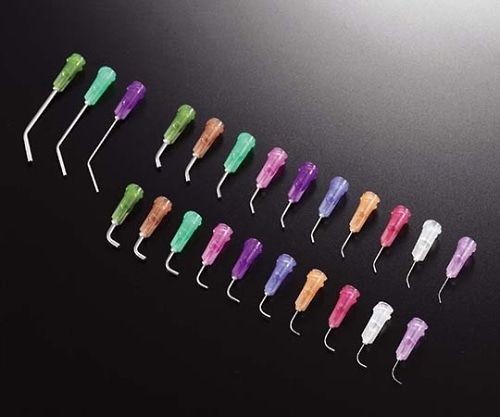 武蔵エンジニアリング カーブニードル 内径0.25mm 50個入りCPN-25G-A45 1パック (ご注文単位1パック) 【直送品】