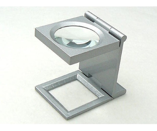 クリアー光学 縞見ルーペ リネンテスター 1mm＆1インチ目盛付 6倍 31mmI-C6N 1個 (ご注文単位1個) 【直送品】