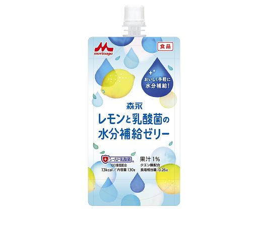 森永乳業クリニコ レモンと乳酸菌の水分補給ゼリー 1箱 (24袋入) 653417 1箱 (ご注文単位1箱) 【直送品】