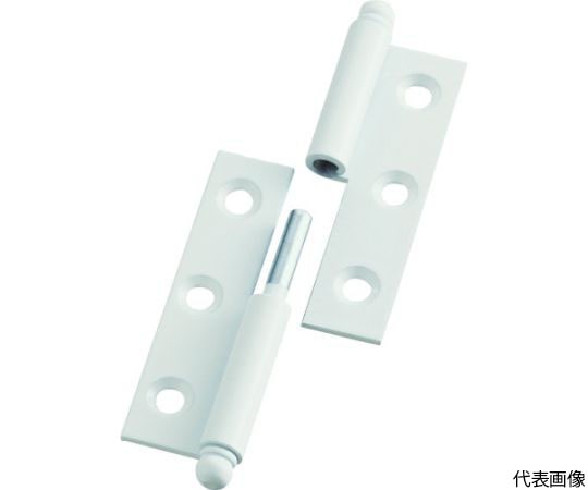 アズワン スチール製抜き差し蝶番 右用 (1組 (袋) ＝2個入) 225-7043R 1組 (ご注文単位1組) 【直送品】