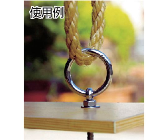 アズワン 丸カンボルト ステンレス製 3mm (1個＝1袋) TMB-3M 1個 (ご注文単位1個) 【直送品】