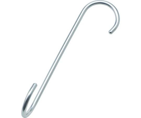水本機械製作所 ファンシーSフックツイスト (シルバー) 全長200mmA-991 1本 (ご注文単位1本) 【直送品】