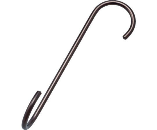 水本機械製作所 ファンシーSフックツイスト (ブラウン) 全長200mmA-1042 1本 (ご注文単位1本) 【直送品】