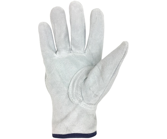 ACE (手袋) 牛床革手袋 マジックテープ 内綿 LサイズAG442-L 1双 (ご注文単位1双) 【直送品】