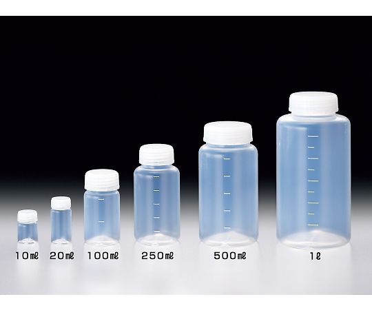 サンプラテック サンプラPFA広口ボトル (中栓なし) 100mL18108 1本 (ご注文単位1本) 【直送品】