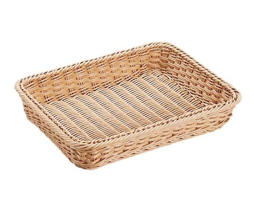 シンドー 抗菌樹脂 角型バスケット DS101 36型 ナチュラル7703510 1個 (ご注文単位1個) 【直送品】