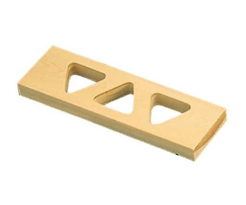 江部松商事 EBM 木製 おにぎり型 2穴0527000 1個 (ご注文単位1個) 【直送品】