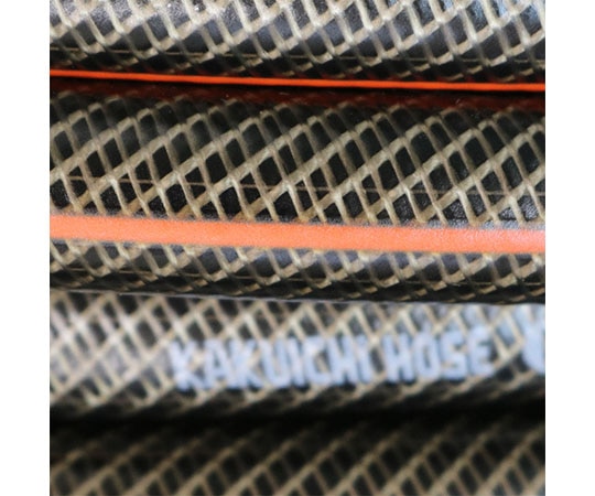 カクイチ 散水用ホース PRO ブラック＋オレンジライン 内径15mm 外径20mm 10M P341D892590 1巻 (ご注文単位1巻) 【直送品】