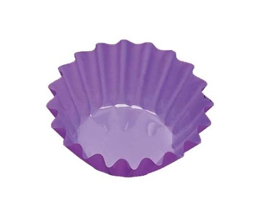 アヅミ産業 ファイン・カップ (500枚入) 丸型 6号深 パープル5755140 1組 (ご注文単位1組) 【直送品】