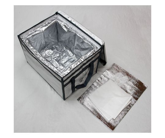 アズワン 超保冷クーラーBOX 面ファスナータイプ 35LTCB-35 1個 (ご注文単位1個) 【直送品】