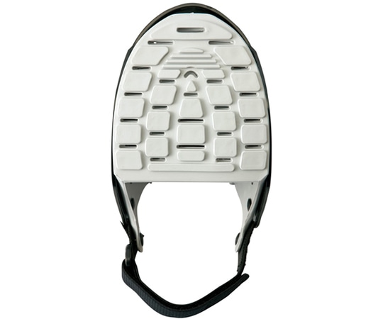 アズワン つま先も守れる甲プロテクター ブラックIP-BK 1組 (ご注文単位1組) 【直送品】