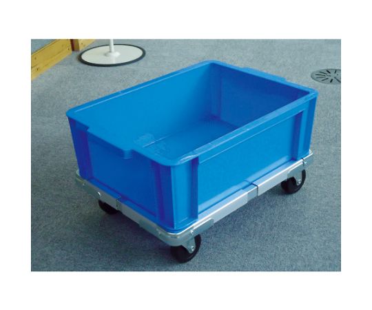 オーエム機器 ドーリーDLF型 縦300~400X横500~600X75φDLF-7535 1台 (ご注文単位1台) 【直送品】