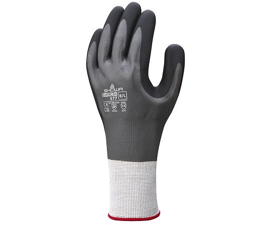 ショーワグローブ DURACoil (発泡ニトリルゴム・フルコート) M577-M 1双 (ご注文単位1双) 【直送品】