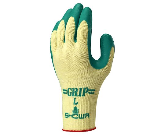 ショーワグローブ グリップ (ソフトタイプ) グリーン 3双パック L313-L 1パック (ご注文単位1パック) 【直送品】