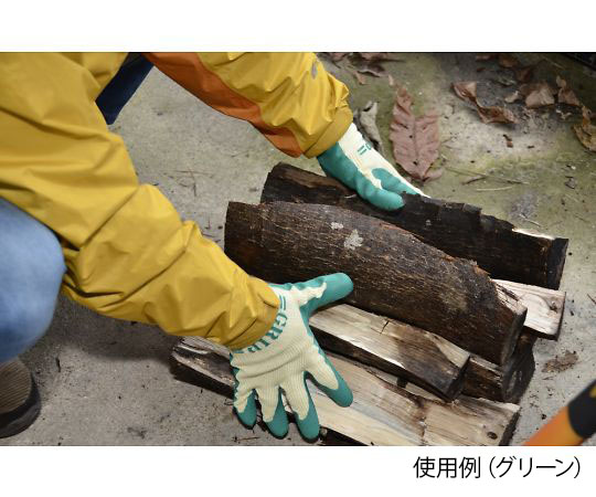 ショーワグローブ グリップ (ソフトタイプ) グリーン 3双パック L313-L 1パック (ご注文単位1パック) 【直送品】