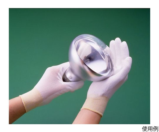 ショーワグローブ 簡易包装パームフィット手袋 White 10双入 XSB0500-10P-XS 1袋 (ご注文単位1袋) 【直送品】