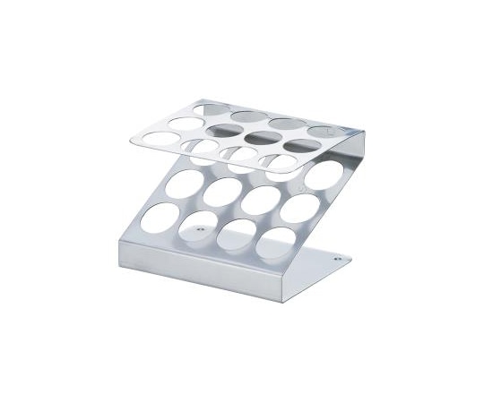 新潟精機 (SK) Z型試験管立て φ13x12WZ-1 1個 (ご注文単位1個) 【直送品】