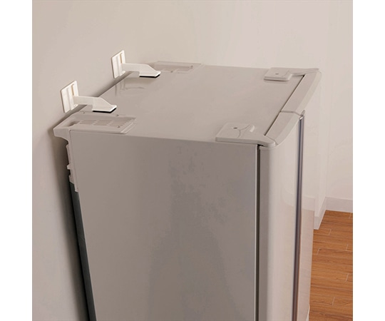 北川工業 転倒防止固定具 スーパータックフィット アイボリー ベース70×50mm×アーム50×35mm 1セット (2個入) TF-L 1セット (ご注文単位1セット) 【直送品】