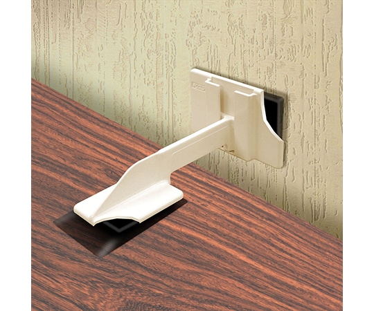 北川工業 転倒防止固定具 スーパータックフィット アイボリー ベース70×50mm×アーム50×35mm 1セット (2個入) TF-L 1セット (ご注文単位1セット) 【直送品】