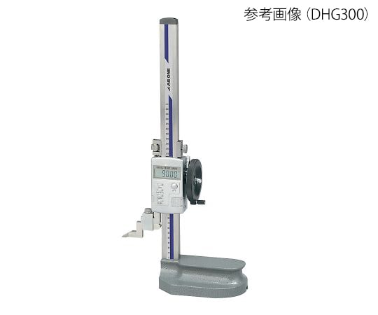 アズワン ハンドル付きデジタルハイトゲージ (測定範囲0～600mm) DHG600 1個 (ご注文単位1個) 【直送品】