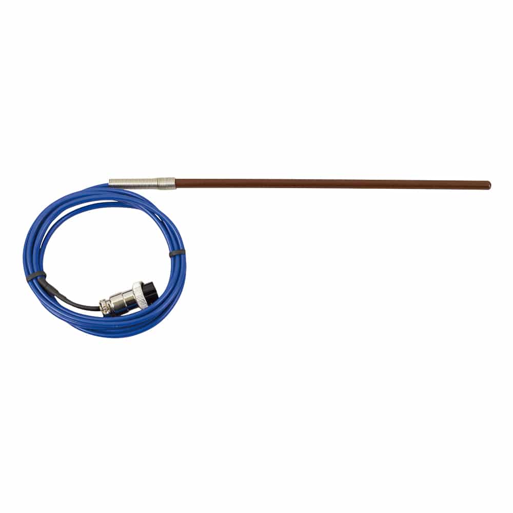 アズワン 専用K熱電対 (デジタル温度調節器付きマントルヒーター・ホットプレート・ホットプレートスターラー用) フッ素樹脂 φ6mmK620CF 1個 (ご注文単位1個) 【直送品】