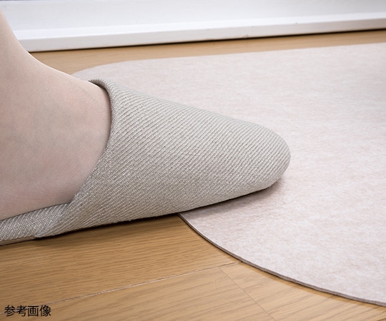 サンコー (生活用品) 吸着拭けるトイレマット無地 ロング BEKK-55 1枚 (ご注文単位1枚) 【直送品】