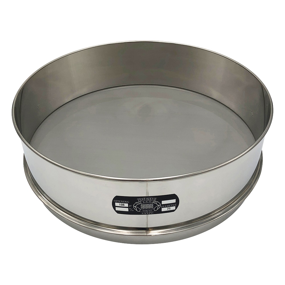 サンポー ステンレスふるい φ400×100mm 106μm 1個 (ご注文単位1個) 【直送品】