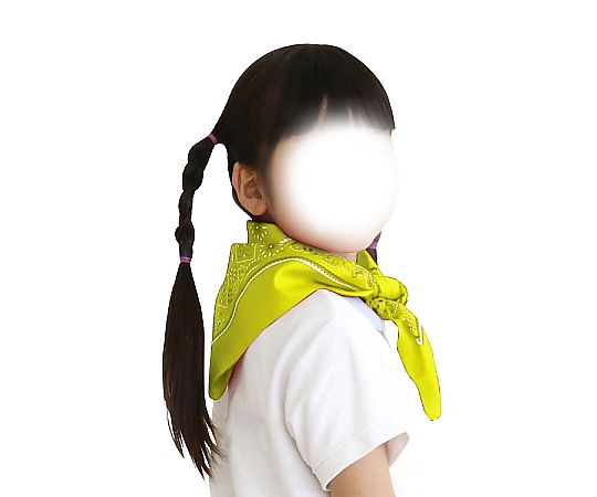 アーテック バンダナ 蛍光イエロー1758 1枚 (ご注文単位1枚) 【直送品】