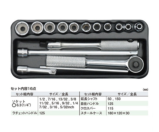 エンジニア (ENGINEER) ソケットレンチセットTWS-01 1セット (ご注文単位1セット) 【直送品】