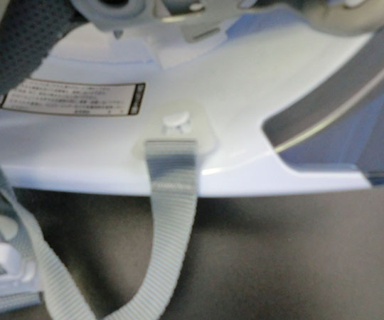 WIZ'A (アークランドサカモト) ヘルメット用あご紐一式 耳部+あご部 VP-T16 穴290750 1本 (ご注文単位1本) 【直送品】