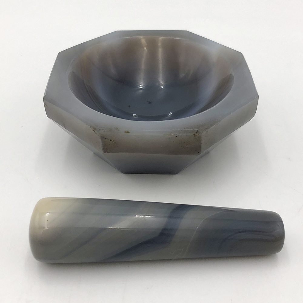 アズワン メノー乳鉢 (浅型) φ75×φ90×20mm 乳棒付き 1個 (ご注文単位1個) 【直送品】