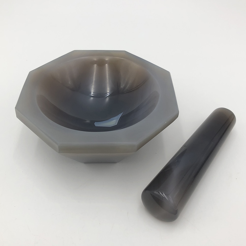 アズワン メノー乳鉢 (浅型) φ80×φ100×24mm 乳棒付き 1個 (ご注文単位1個) 【直送品】