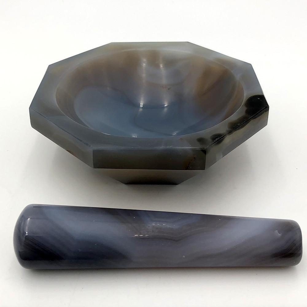 アズワン メノー乳鉢 (浅型) φ110×φ130×33mm 乳棒付き 1個 (ご注文単位1個) 【直送品】