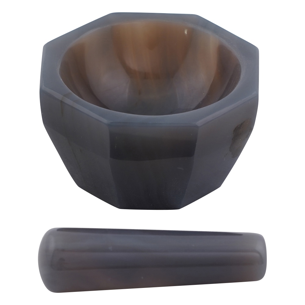 アズワン メノー乳鉢 (深型) φ50×φ60×18mm 乳棒付き 1個 (ご注文単位1個) 【直送品】