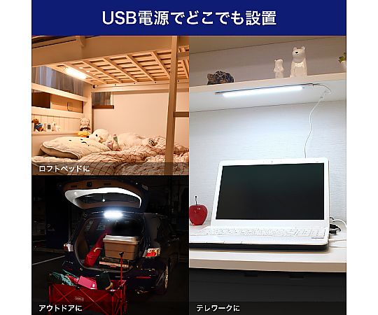 ELPA LED多目的灯 USBタイプ プッシュスイッチ 電球色ALT-USB2030PS (L) 1個 (ご注文単位1個) 【直送品】